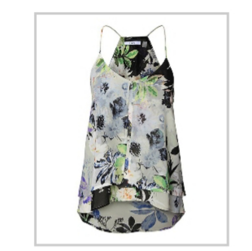 💥PRICE REDUCED💥Floral Double-Layer Tank